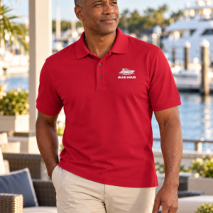 The Vessel Mark Polo - Embroidered